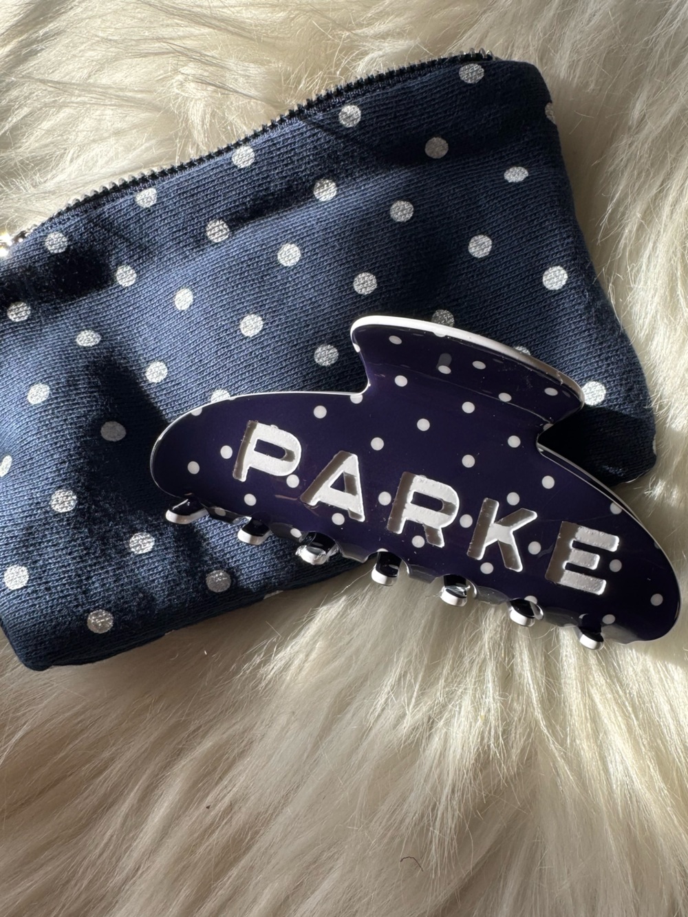 Parke Polka Dot Hair Claw Clip — GIRL KIZU Style